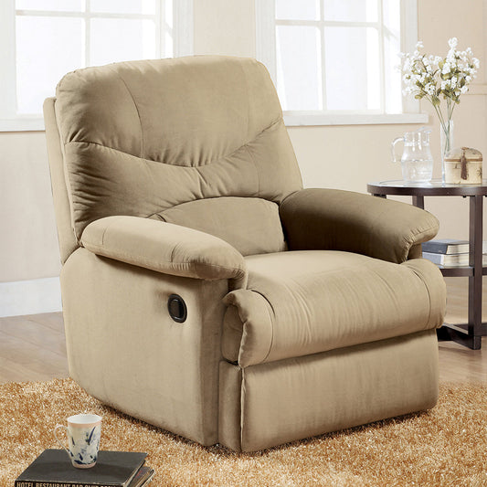 Arcadia 35"W Microfiber Upholstered Motion Recliner