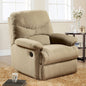 Arcadia 35"W Microfiber Upholstered Motion Recliner