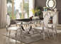 Antonio Rectangular Dining Set Chrome (5-pcs / 7-pcs)