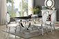 Antonio Rectangular Dining Set Chrome (5-pcs / 7-pcs)