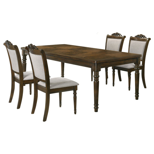 Willowbrook  Rectangular Dining Table Set Walnut