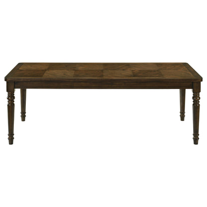 Willowbrook Rectangular Wood Dining Table Chestnut