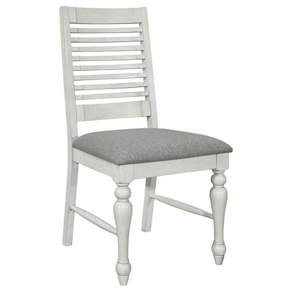 Aventine Wood Dining Side Chair Vintage White (Set of 2)