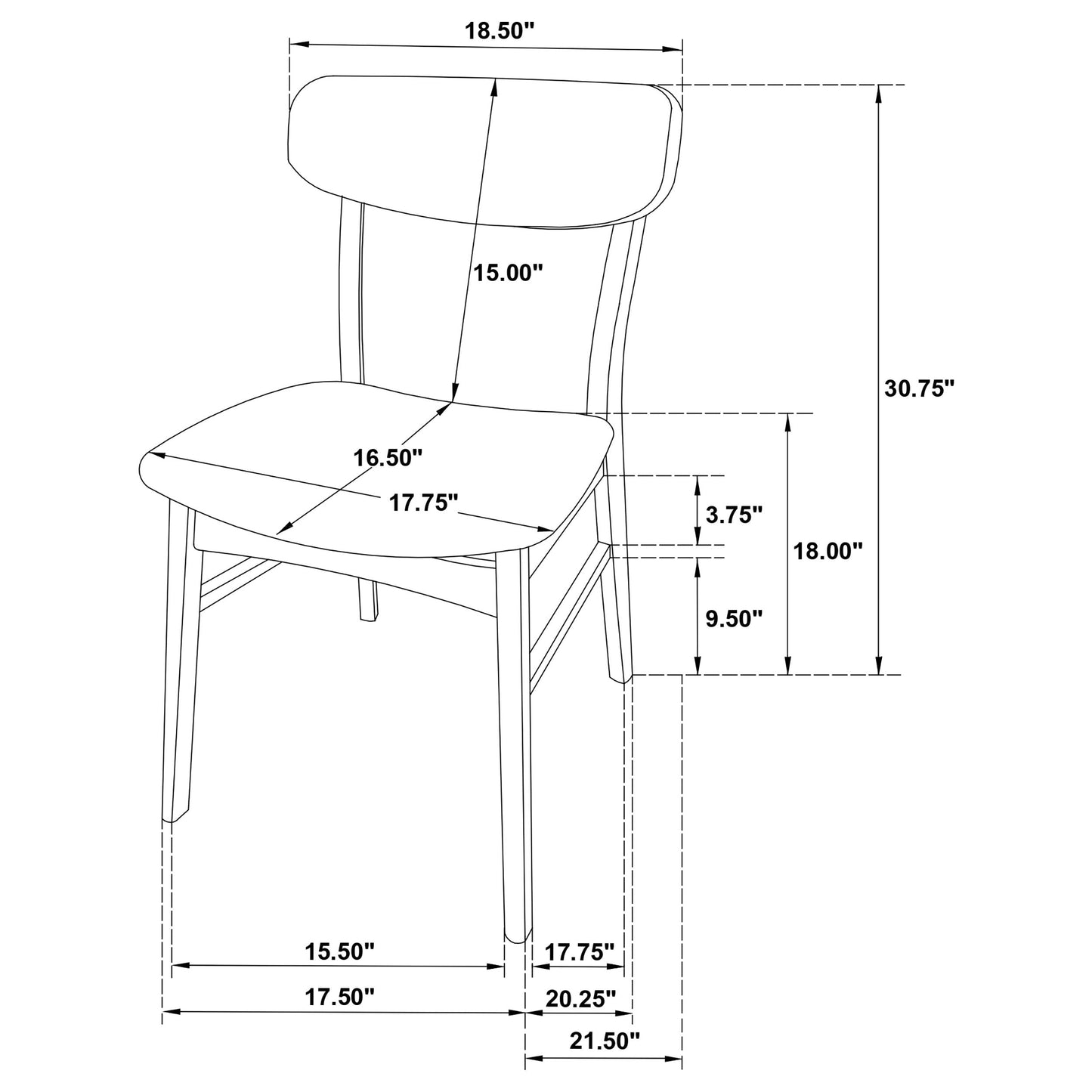 Dortch  Oval Solid Wood Dining Set Walnut