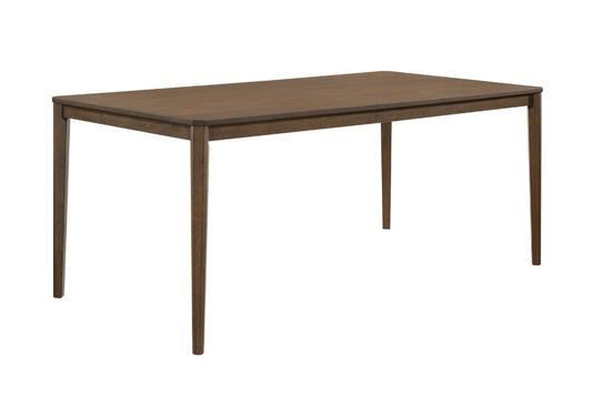 Wethersfield Dining Table with Clipped Corner Medium Walnut