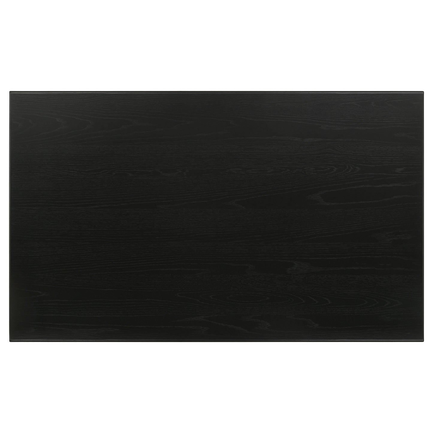 Appleton Rectangular Wood Dining Table Black Washed