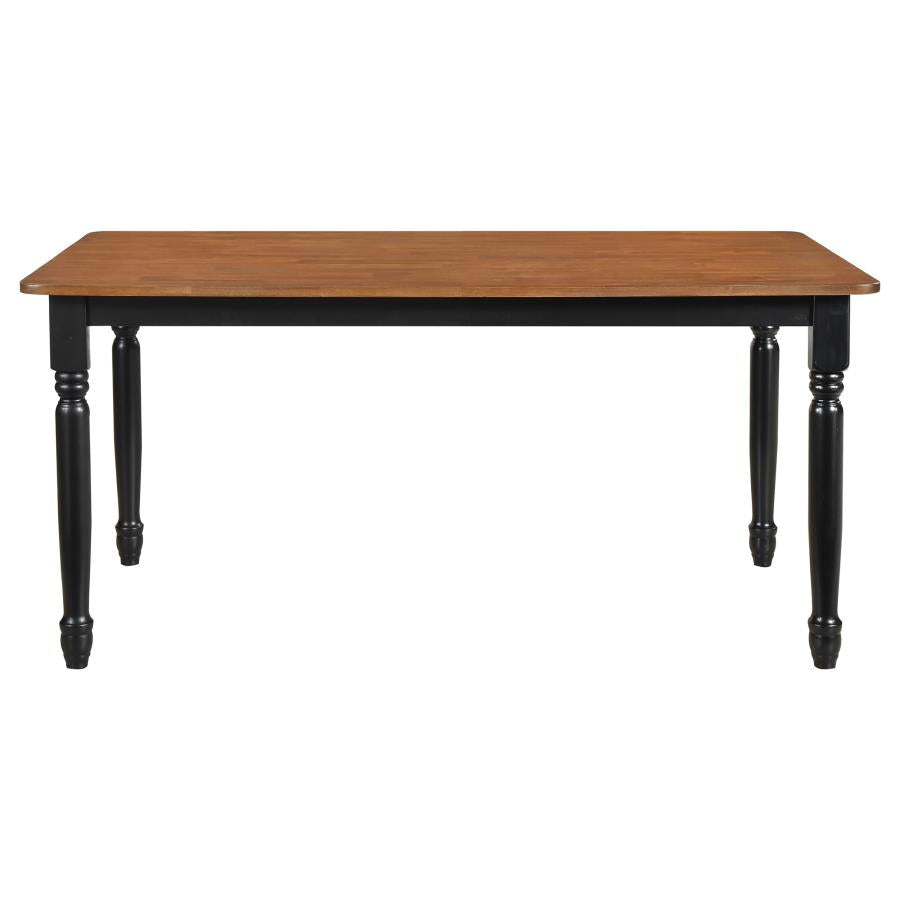 Hollyoak Rectangular 63-inch Wood Dining Table Walnut