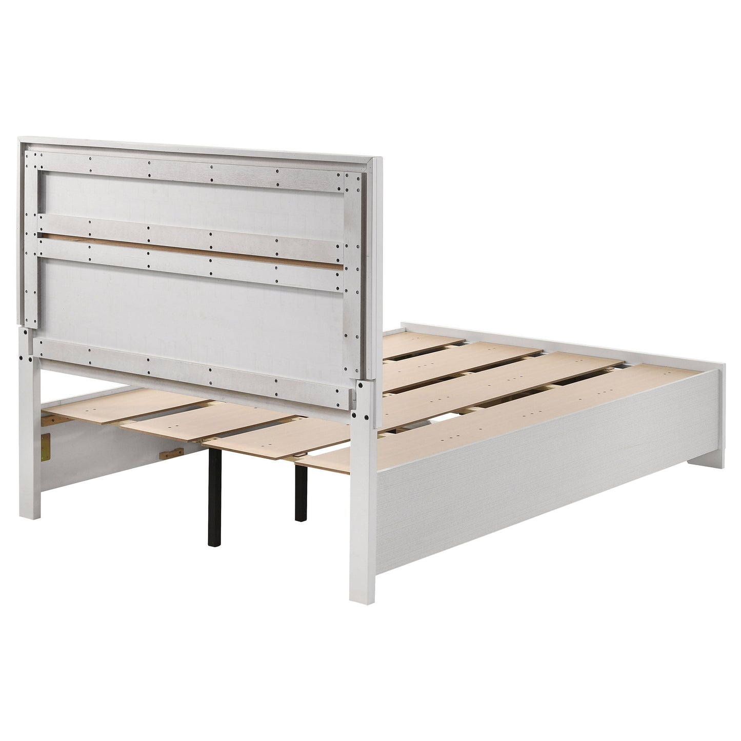 Miranda  2-drawer Storage Bed White