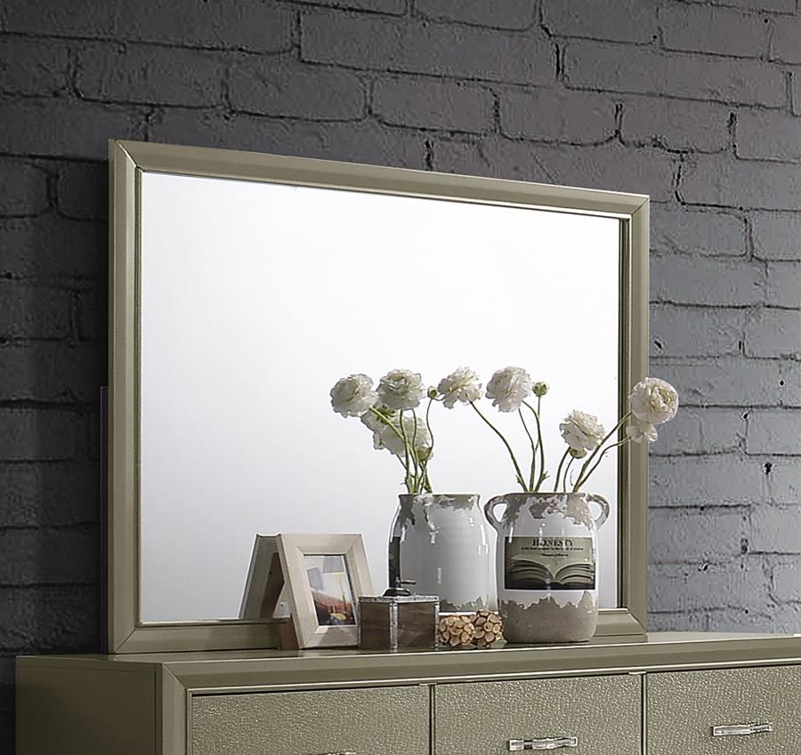 Beaumont Dresser Mirror Champagne