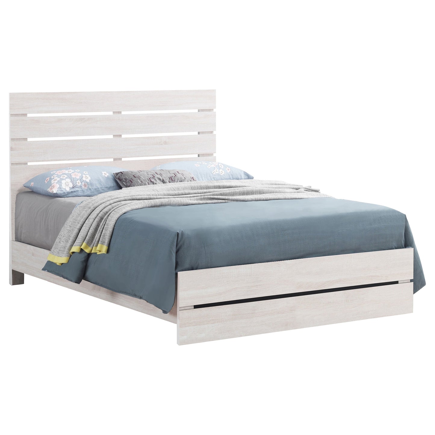 Brantford  Panel Bed Coastal White