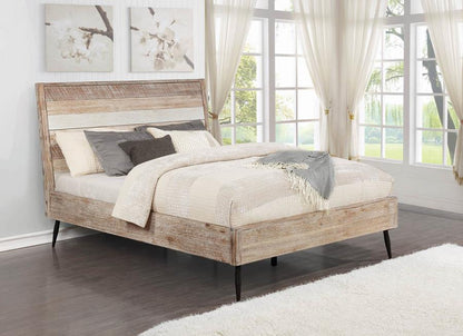 Marlow 4-piece Queen Bedroom Set Rough Sawn Multi