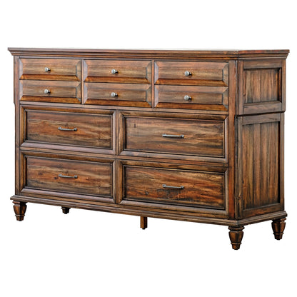 Avenue 8-drawer Dresser Weathered Burnished Brown