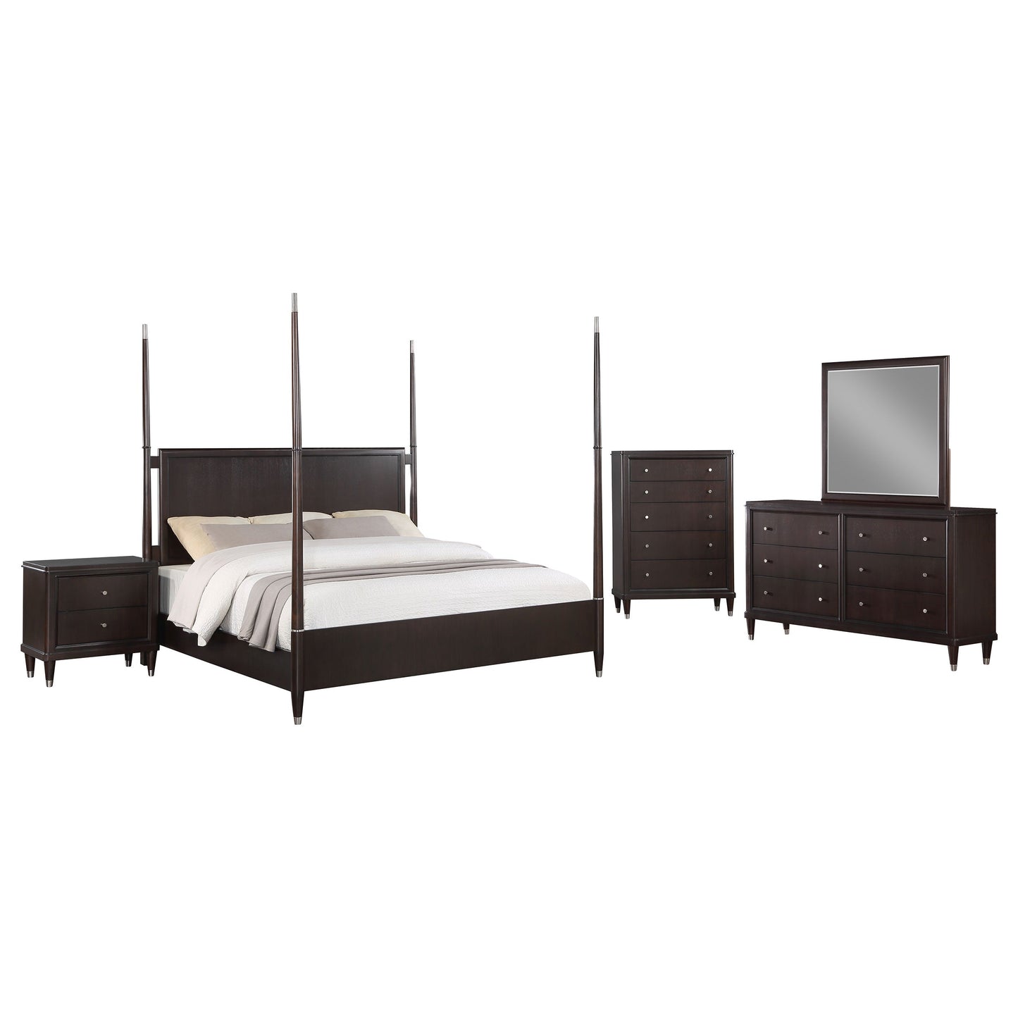 Emberlyn   Poster Bedroom Set Brown