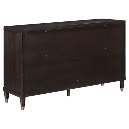 Emberlyn 6-drawer Bedroom Dresser with Mirror Brown