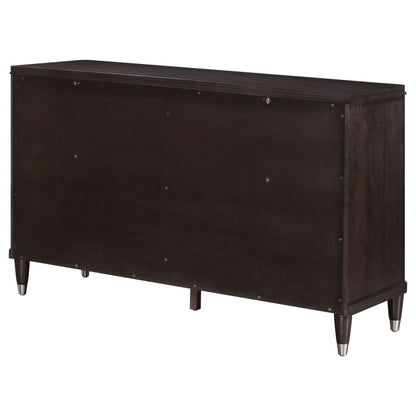 Emberlyn 6-drawer Bedroom Dresser with Mirror Brown