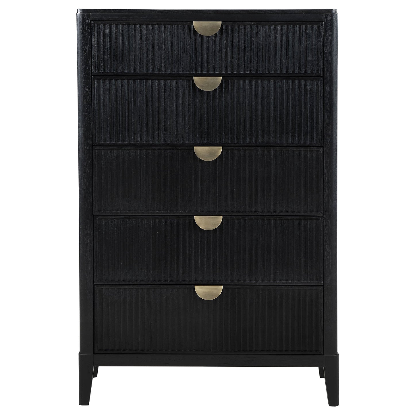 Brookmead 5-drawer Bedroom Chest Black