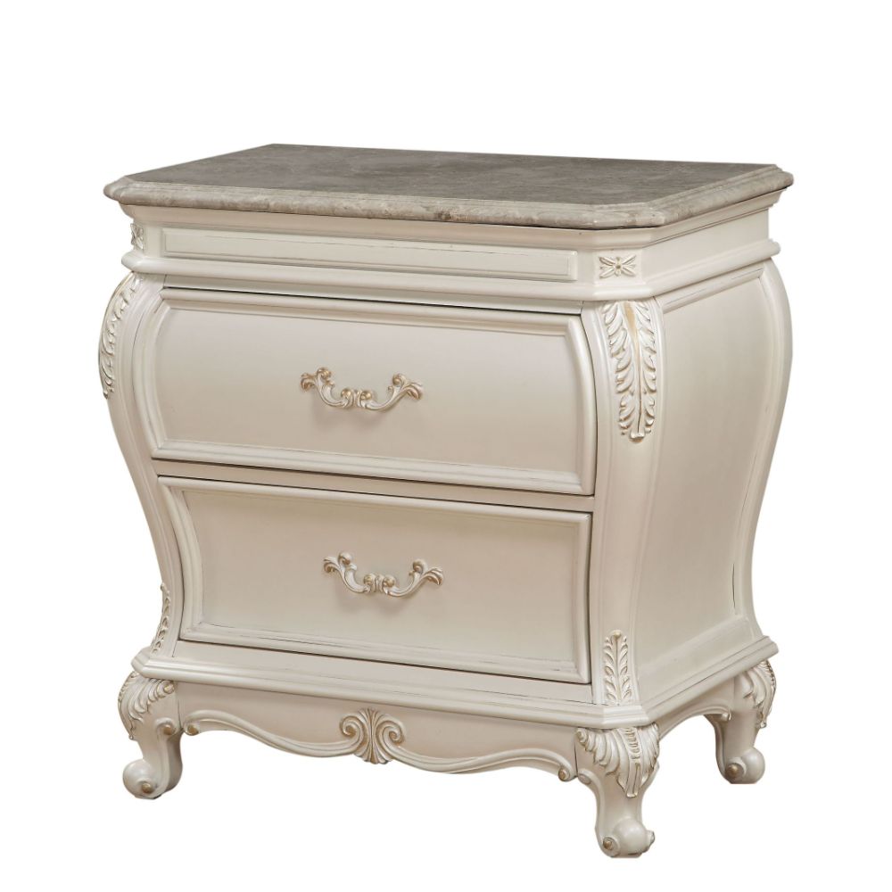 Chantelle 31"H 2 Drawers Nightstand