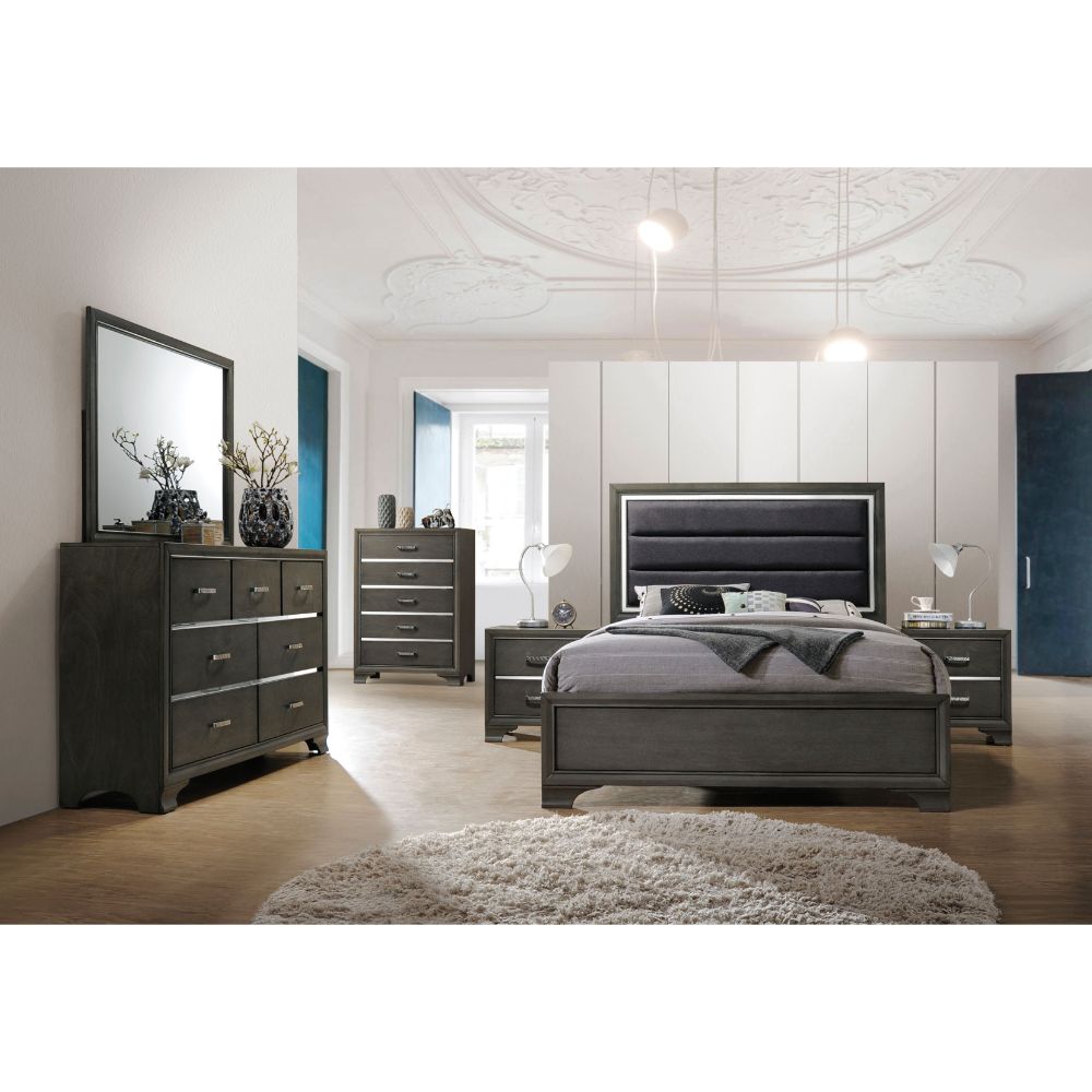 Carine II Upholstered Bed