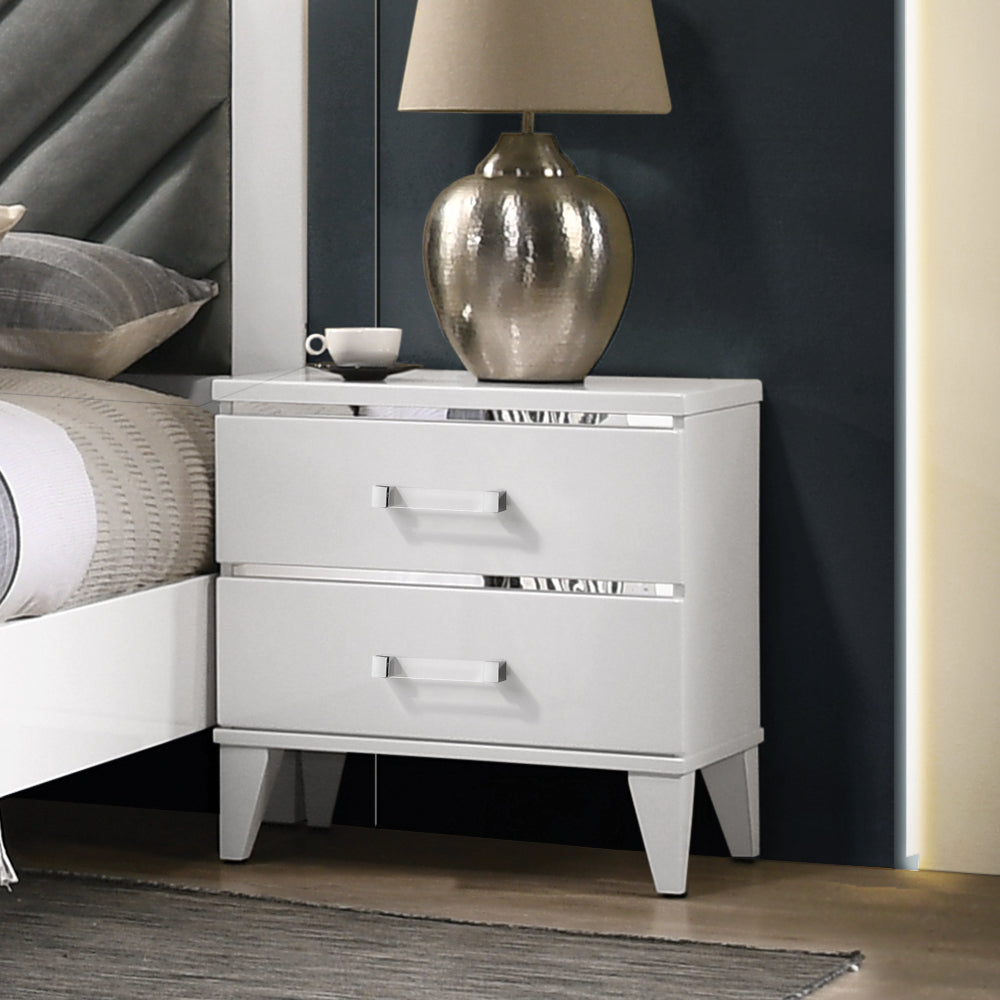 Chelsie 2 Drawers 23"H Nightstand