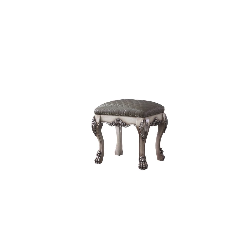 Dresden 20"H Upholstered Vanity Stool