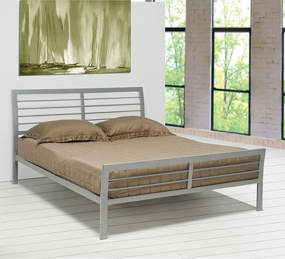 Cooper  Metal Bed Silver