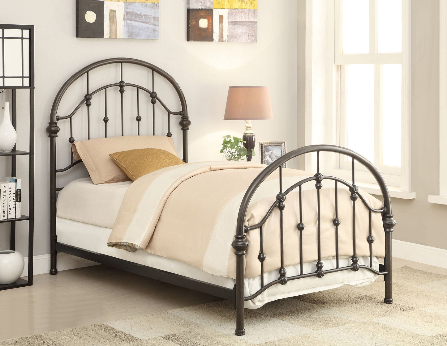 Rowan  Bed Dark Bronze