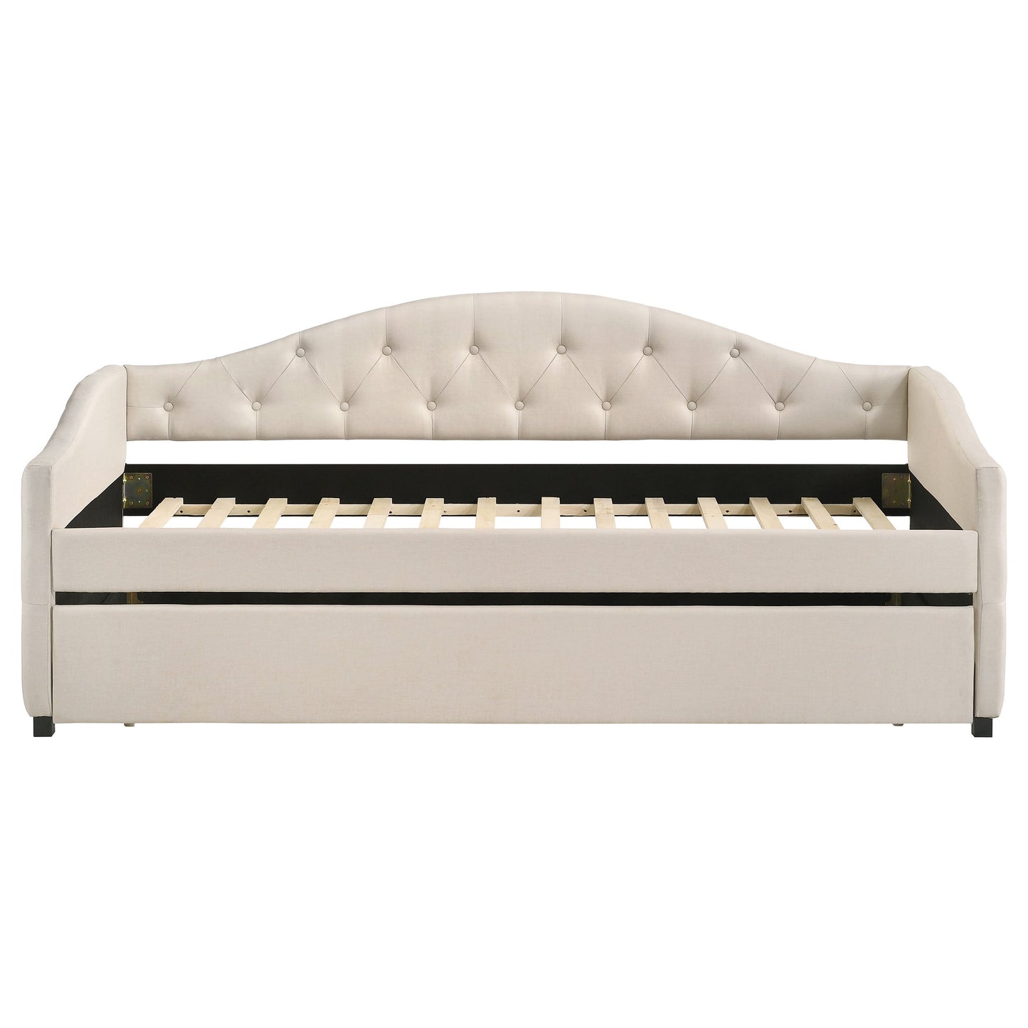 Sadie Upholstered Twin Daybed with Trundle