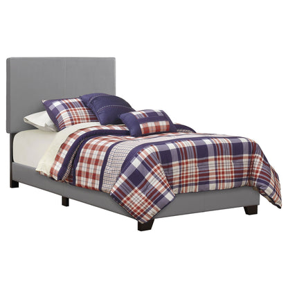 Dorian Upholstered  Bed Grey