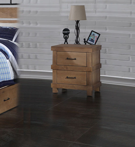 Adams 2 Drawers 23"H Nightstand