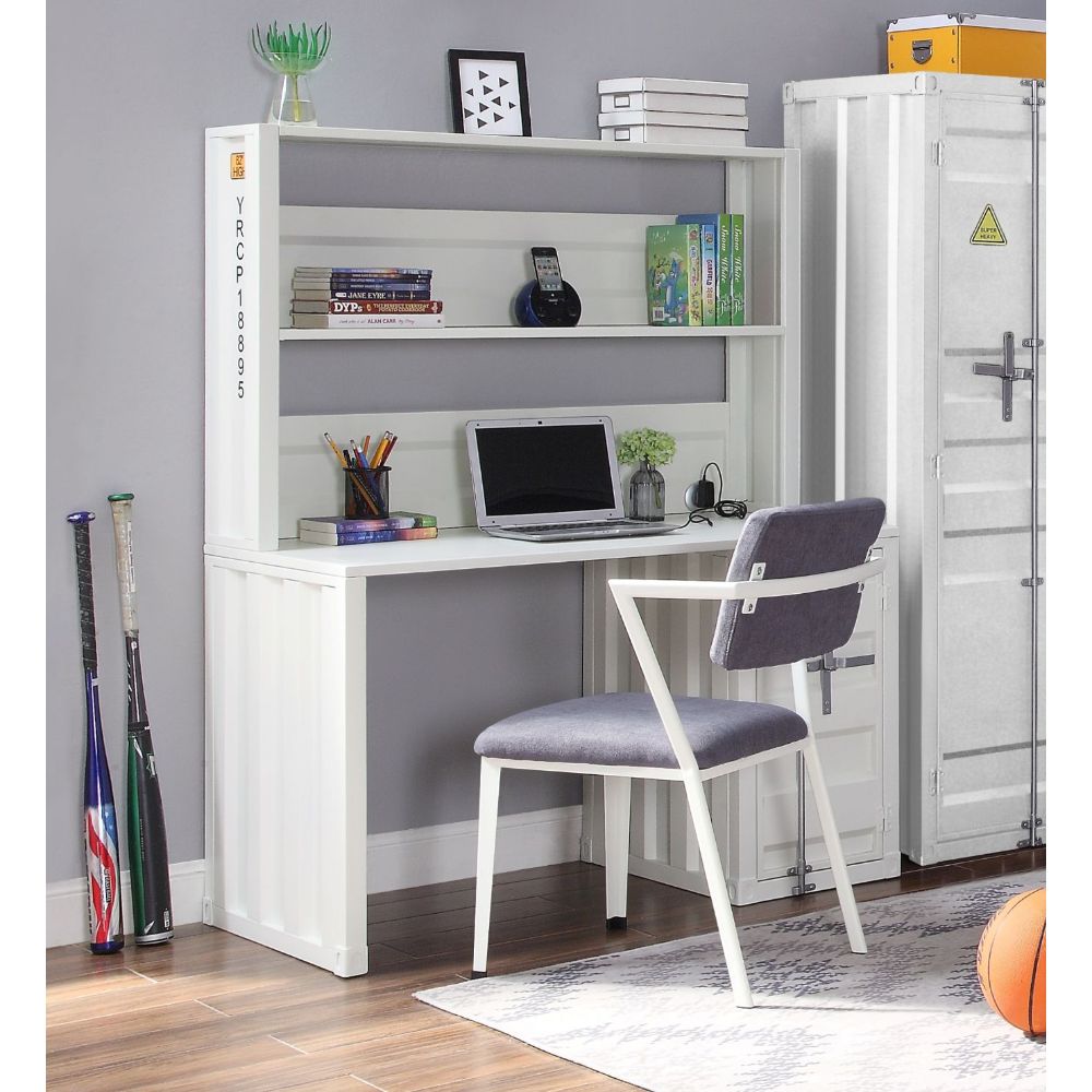 Cargo 47"L Writing Desk with Hutch