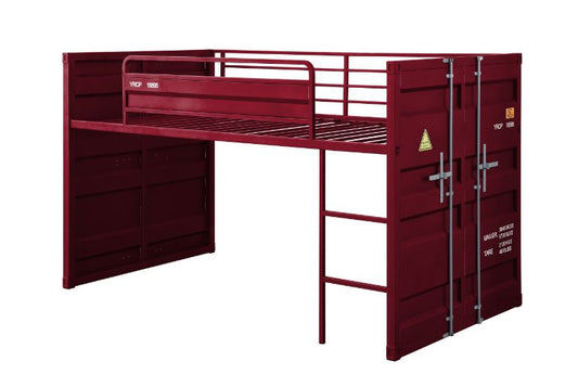 Cargo Teenager Twin Loft Bed with Slide