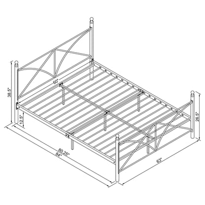 Hart  Platform Bed Black