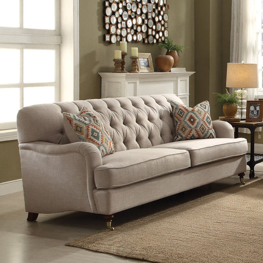 Alianza 85"L Sofa with 2 Pillows