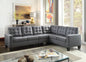 Earsom 107"L Linen Sectional Sofa