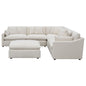 Hobson 6-piece Reversible Cushion Modular Sectional Off-White