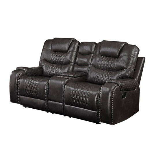 Braylon 78"L Motion Loveseat with Console