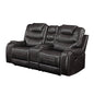 Braylon 78"L Motion Loveseat with Console