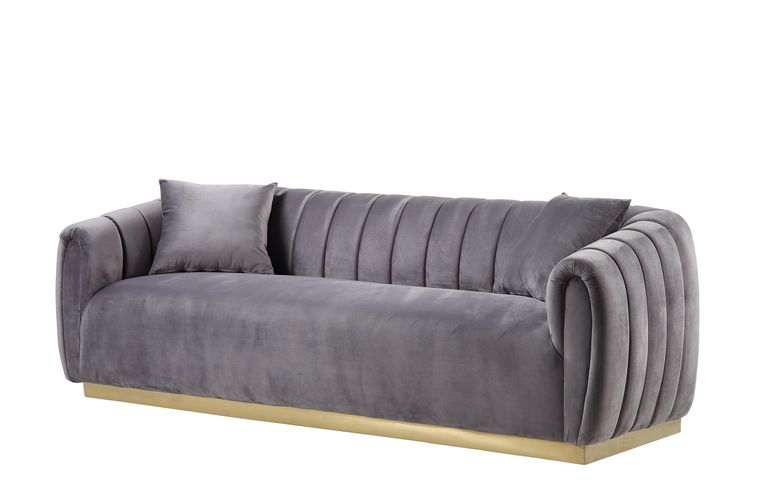 Elchanon 84"L Sofa with 2 Pillows