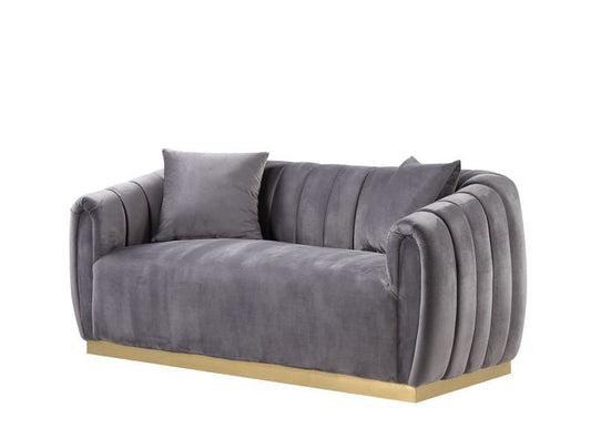 Elchanon 65"L Loveseat with 2 Pillows