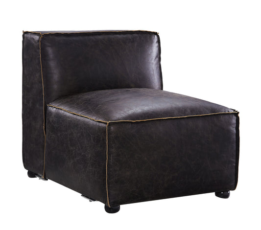 Birdie Top Grain Leather Modular - Armless Chair