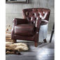 Brancaster 30"W Top Grain Leather Accent Chair