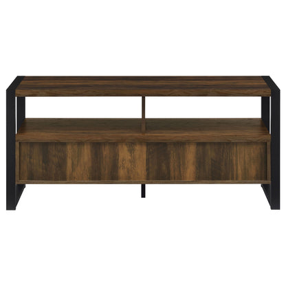 James 2-drawer Composite Wood 48" TV Stand Antique Pine