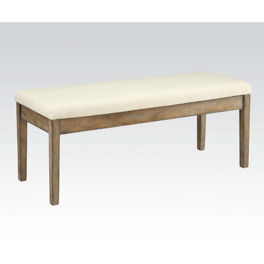 Claudia 50"L Upholstered Bench