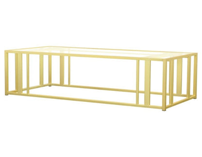 Adri Metal Frame Table Matte Brass