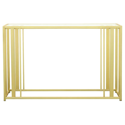 Adri Metal Frame Table Matte Brass