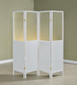 Mattison 4-Panel Room Divider Folding Shoji Screen White