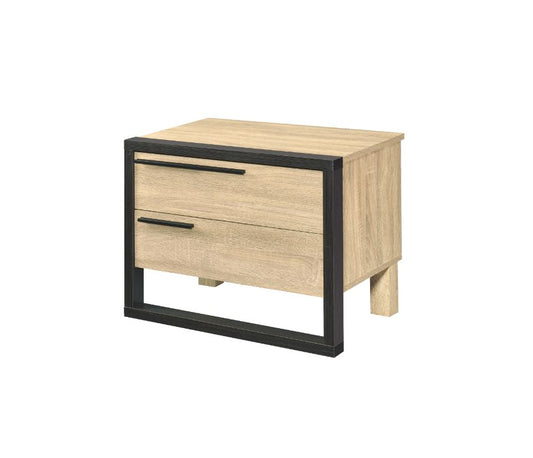 Erasto Rectangular 2 Drawers Accent Table