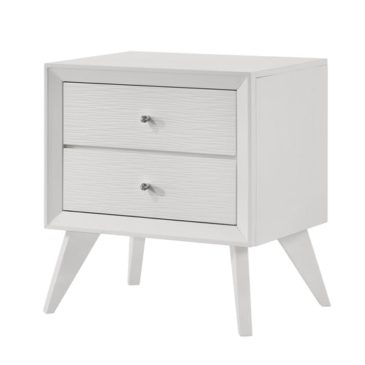 Cerys 24"H 2 Drawers Nightstand