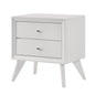 Cerys 24"H 2 Drawers Nightstand