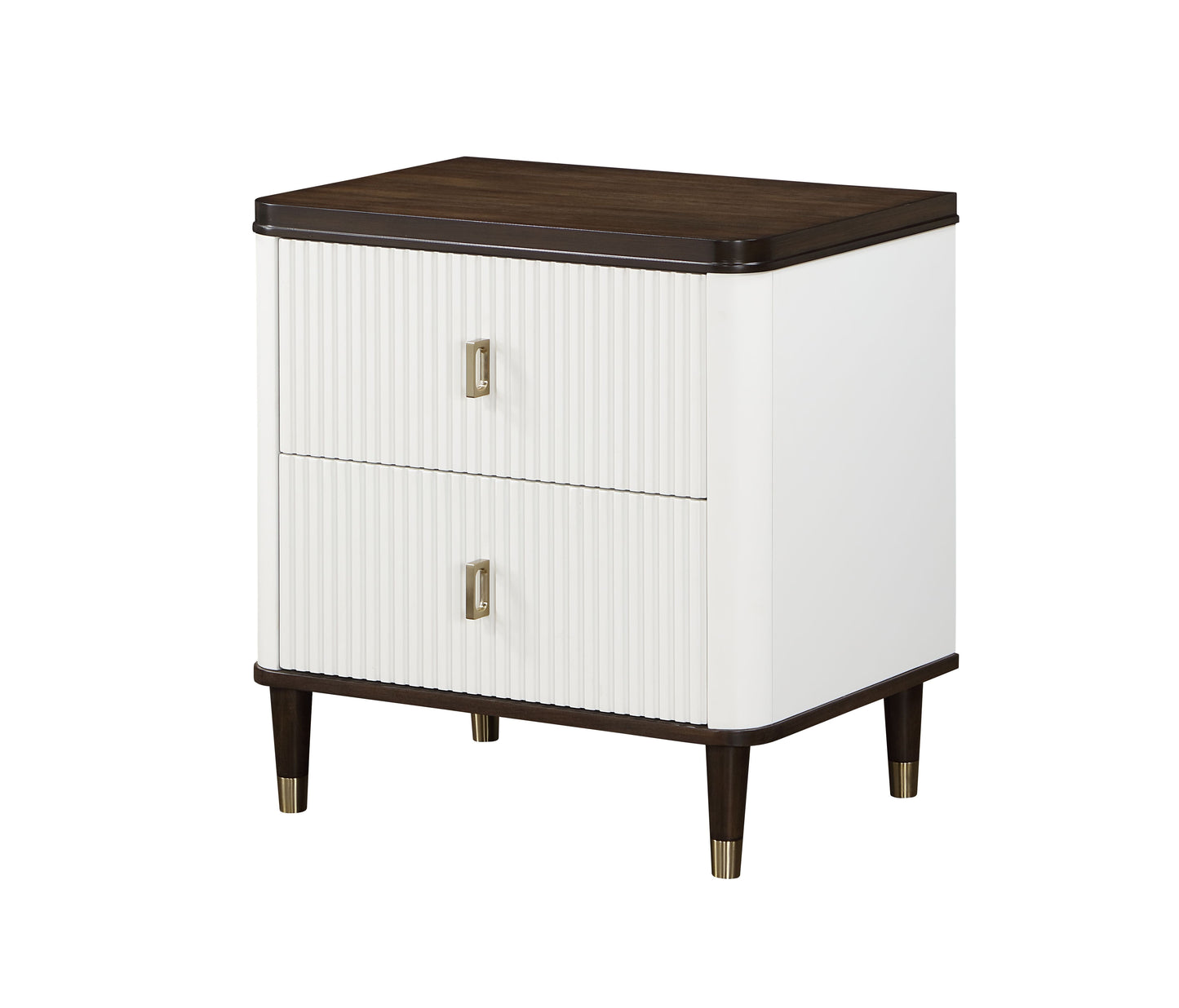 Carena 2 Drawers 27"H Nightstand with USB